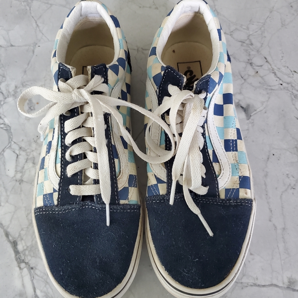 Vans Blue Check